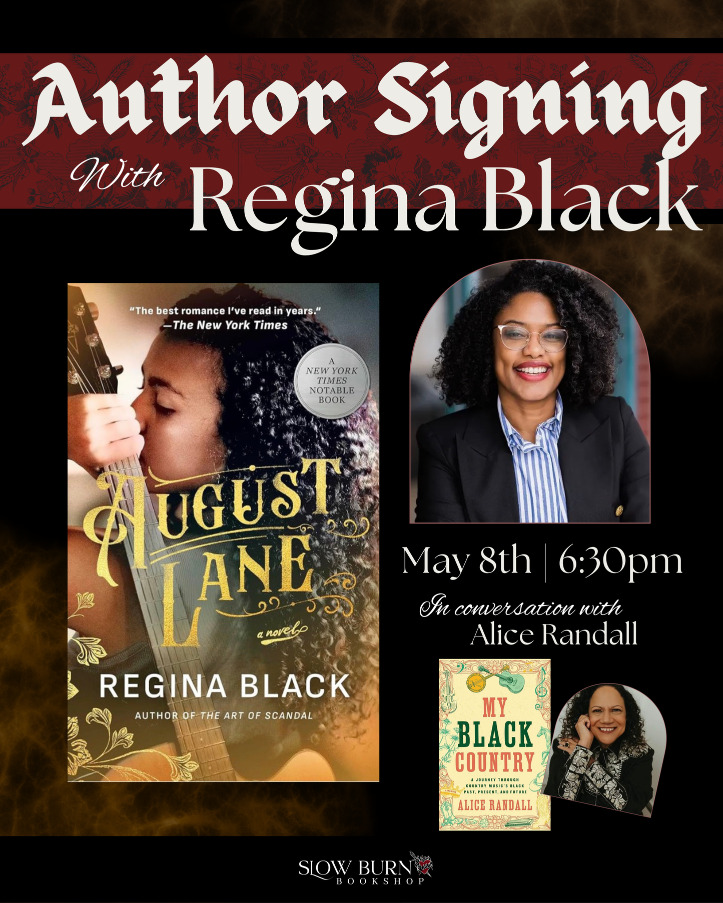 Regina Black Signing Event
