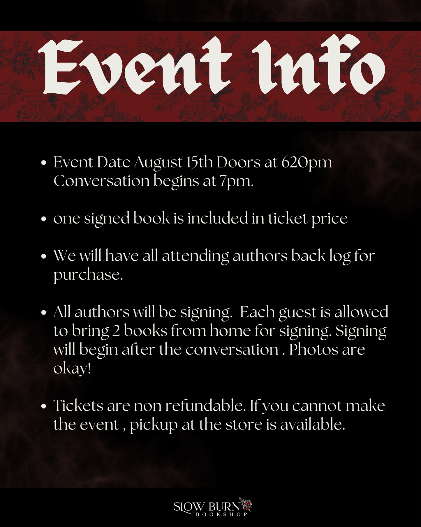 Monster Night Signing