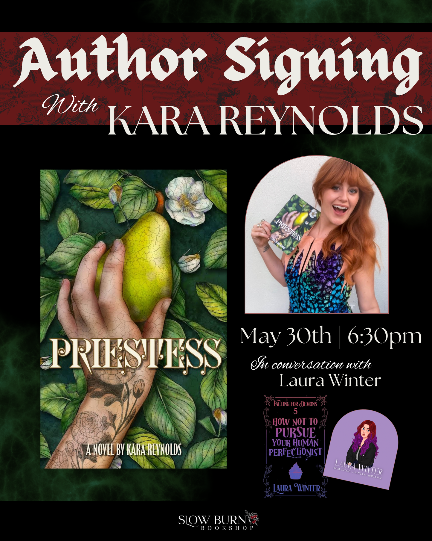 Kara Reynolds Signing